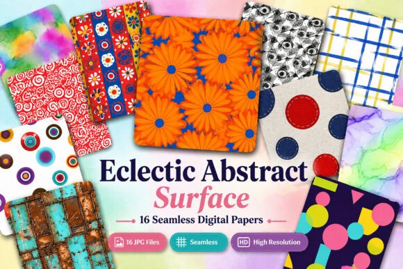 Download Eclectic Abstract Surface Pattern - Pattern Collection