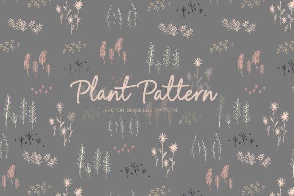 Download Plant Pattern Seamless Pattern Graphic - Pattern Collection