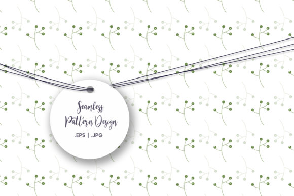 Download White Background - Plant Pattern - Pattern Collection