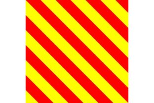 Download Cross Strips Pattern (Red and Yellow) - Pattern Collection