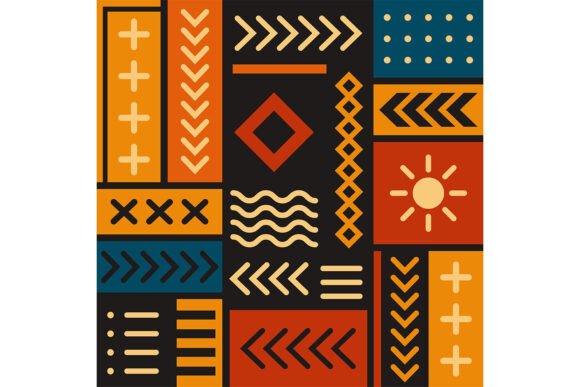 Download Tribal Geometric Pattern - Pattern Collection